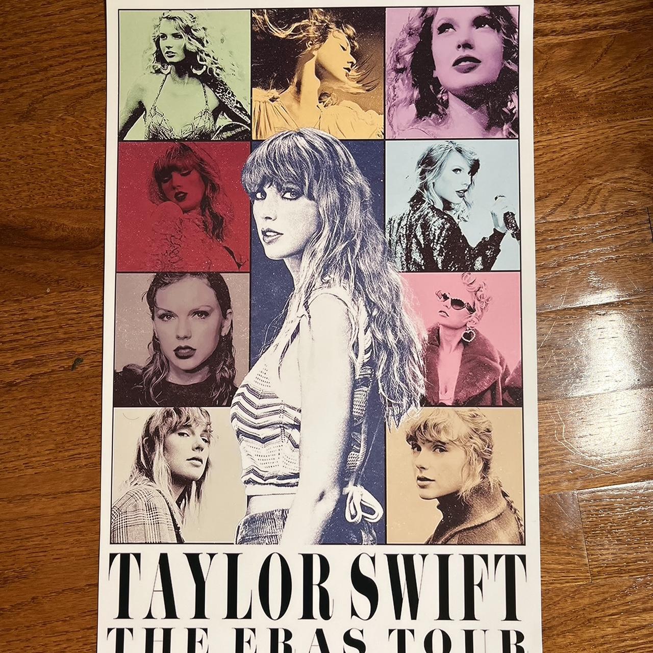 Taylor Swift Eras Tour Poster print 11x17 inches... - Depop