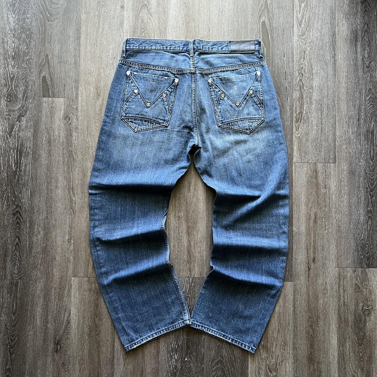 Vintage SEAN JOHN Wide Faded Jeans-