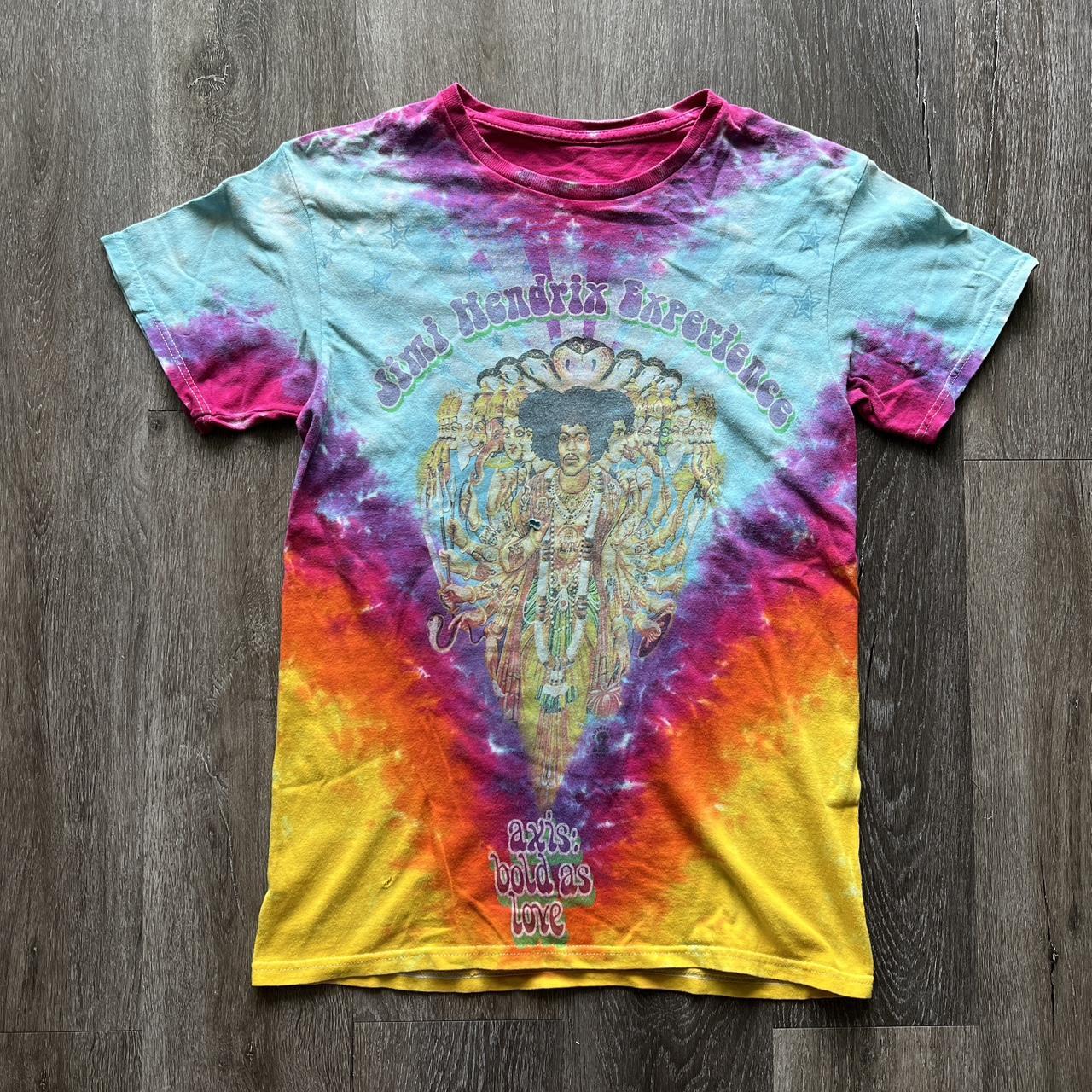 Jimi Hendrix Axis Bold As Love Tie-Dye T-Shirt