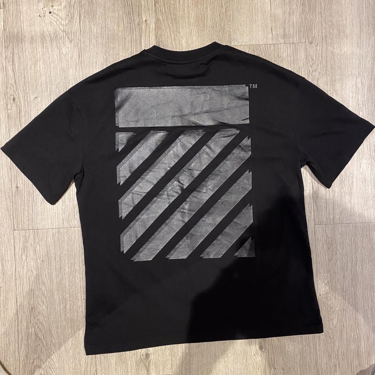 offwhite black t shirt