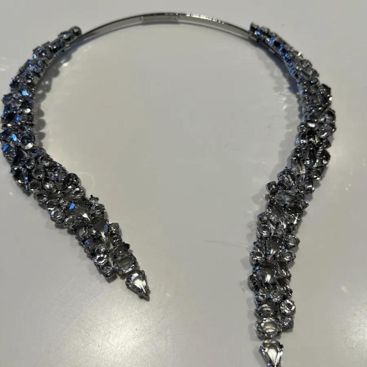 Stunning Sparkly BCBG Max Azria Crystal collar Depop