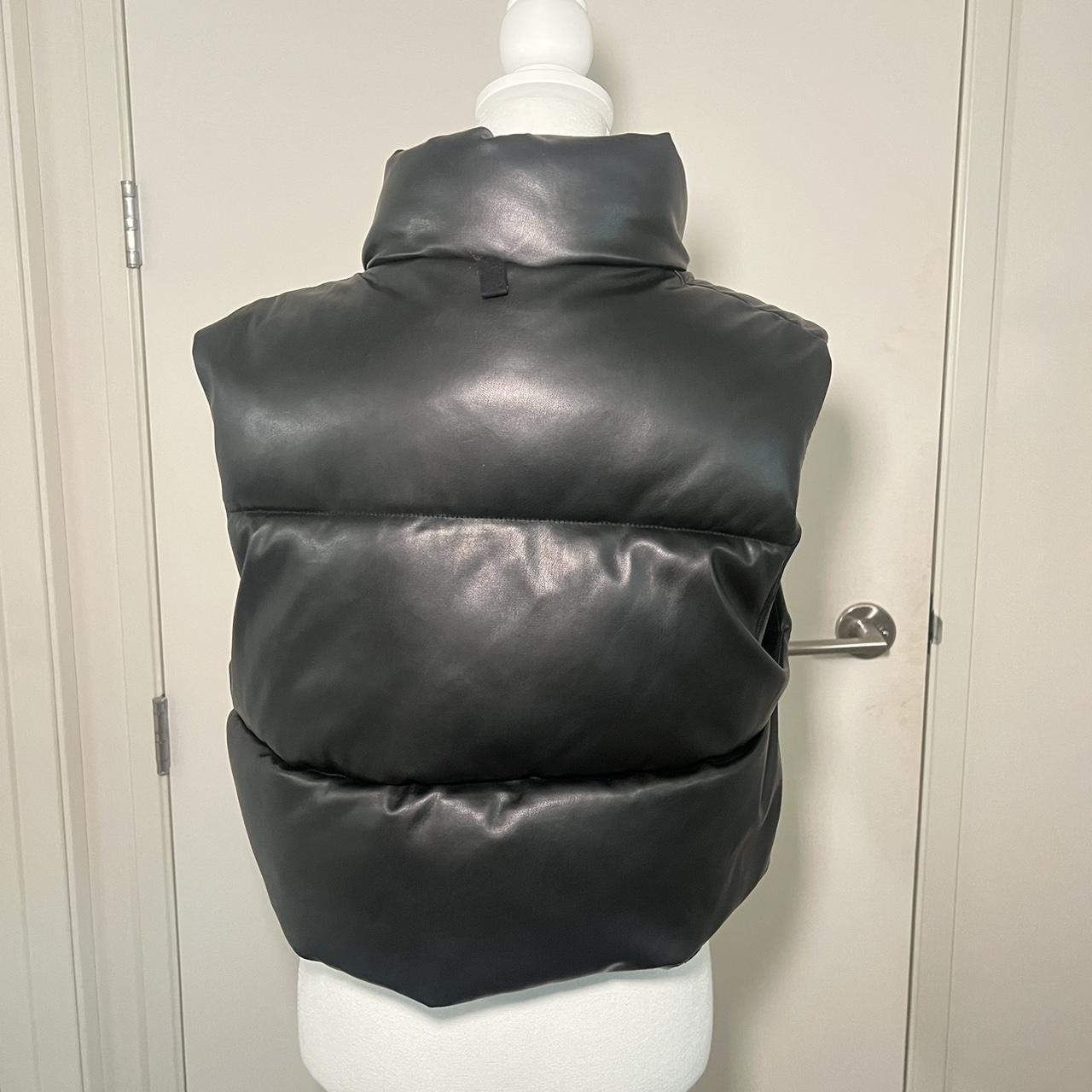 Zara black puffer vest. Size medium. Zara... Depop