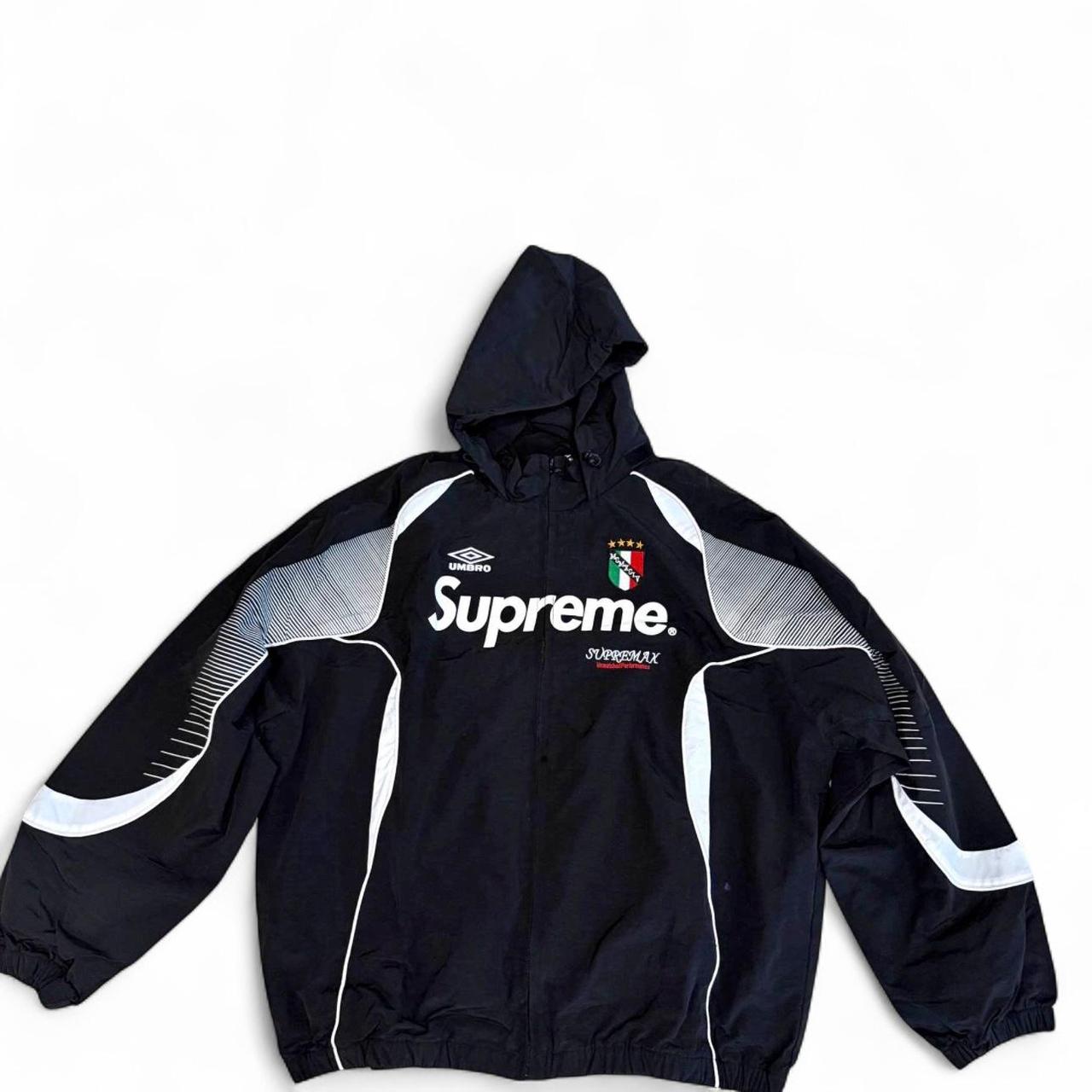 Supreme, Studded Stadium Jacket, Black, Large | Depop