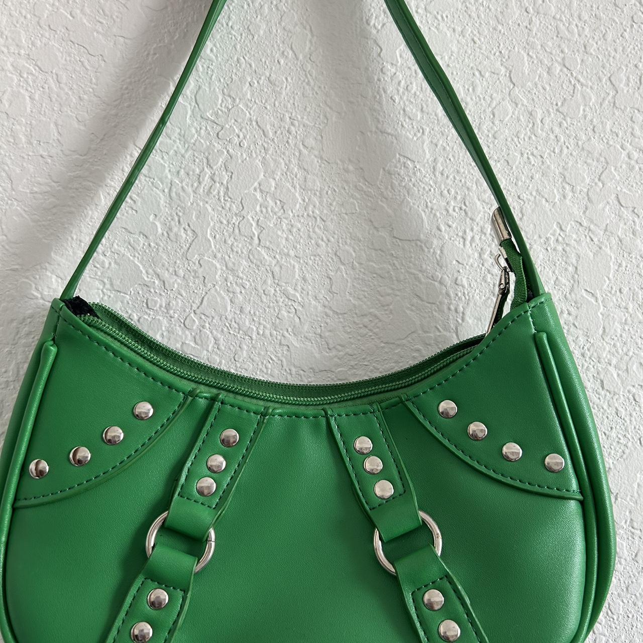 Small green purse Depop