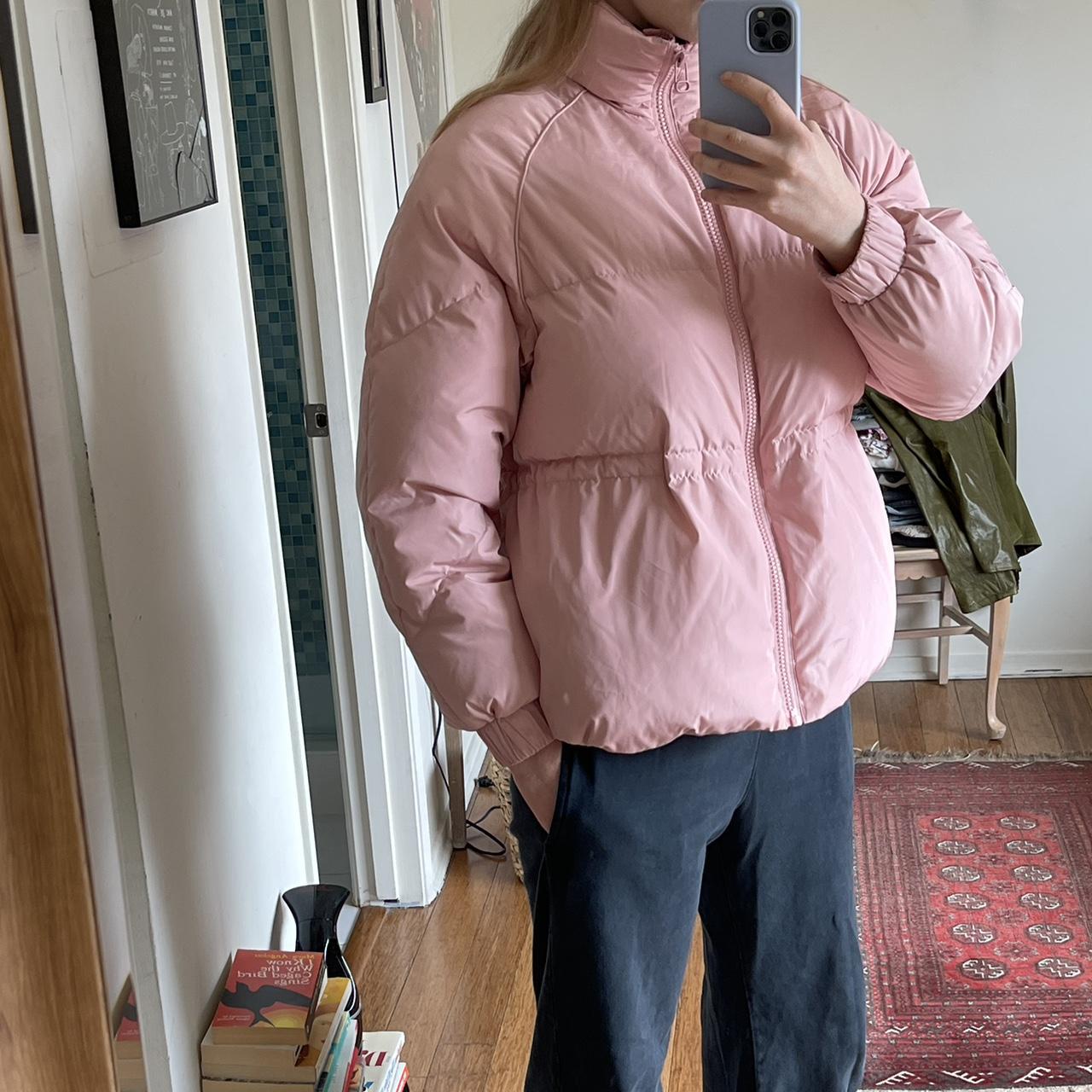 Ganni pink hotsell puffer jacket