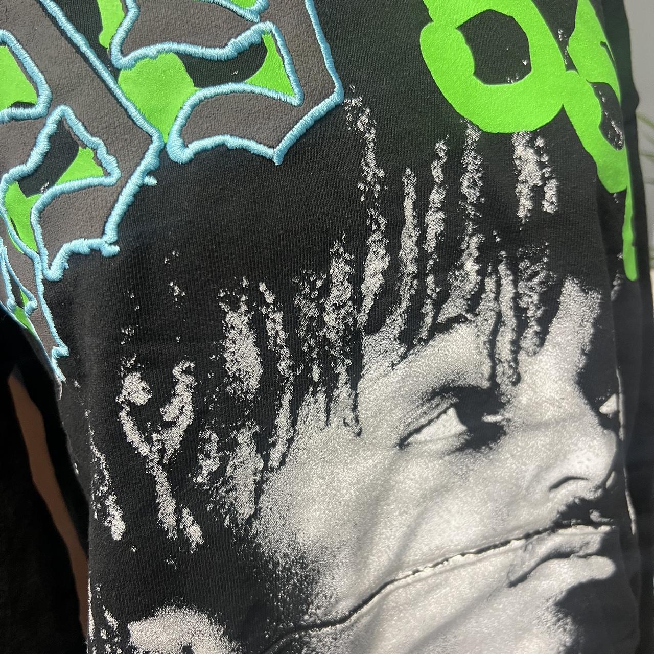 Juice WRLD X SP5DER Hoodie in Black