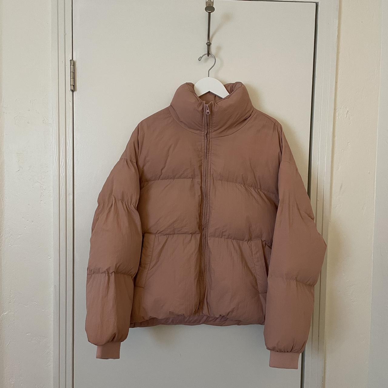 Unisex Cold Laundry Pink Puffer Jacket. Size M. No... Depop