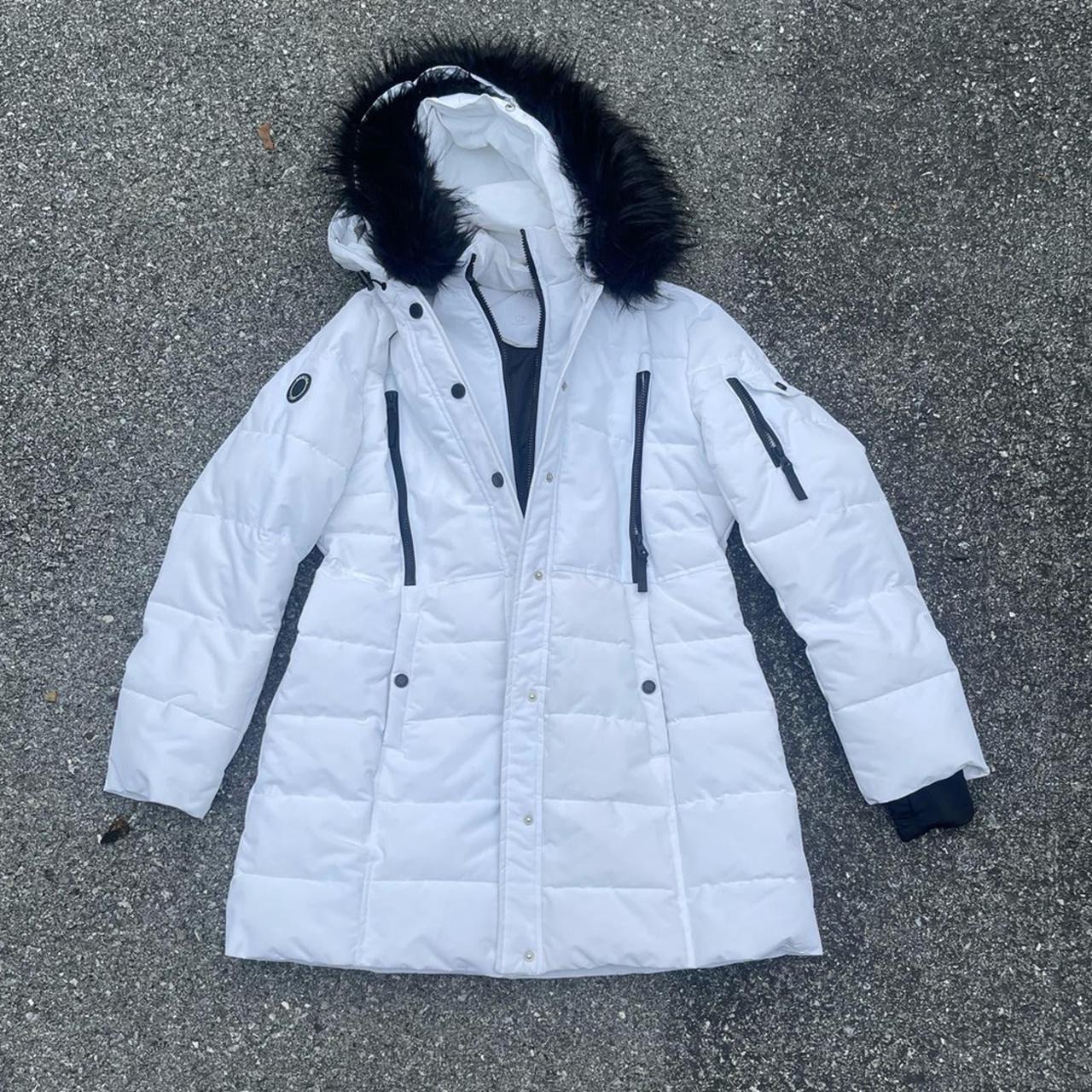 Nautica white coat best sale