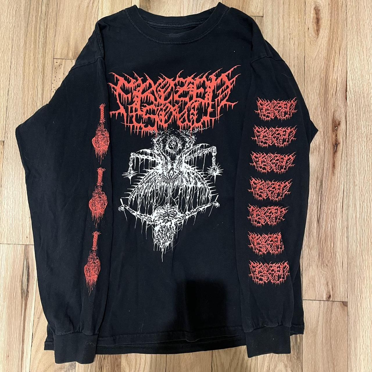 Frozen Soul 4 sided LS tee size M from 2020 Maggot... - Depop