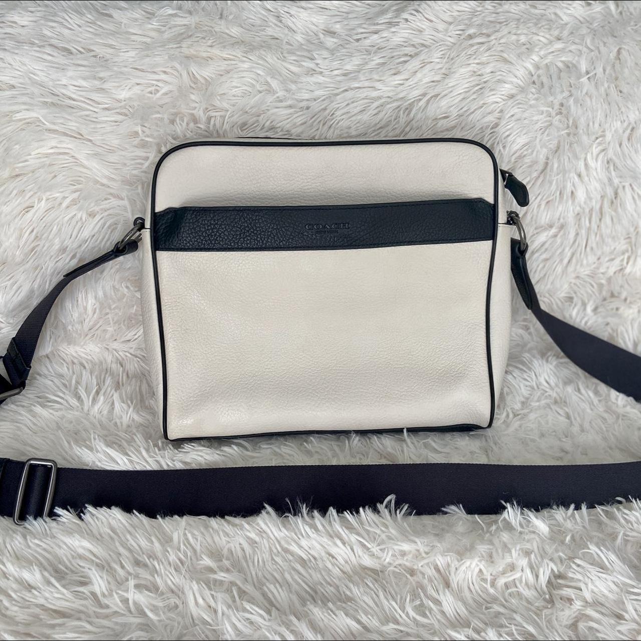 Small Coach tablet crossbody bag. 11 w x