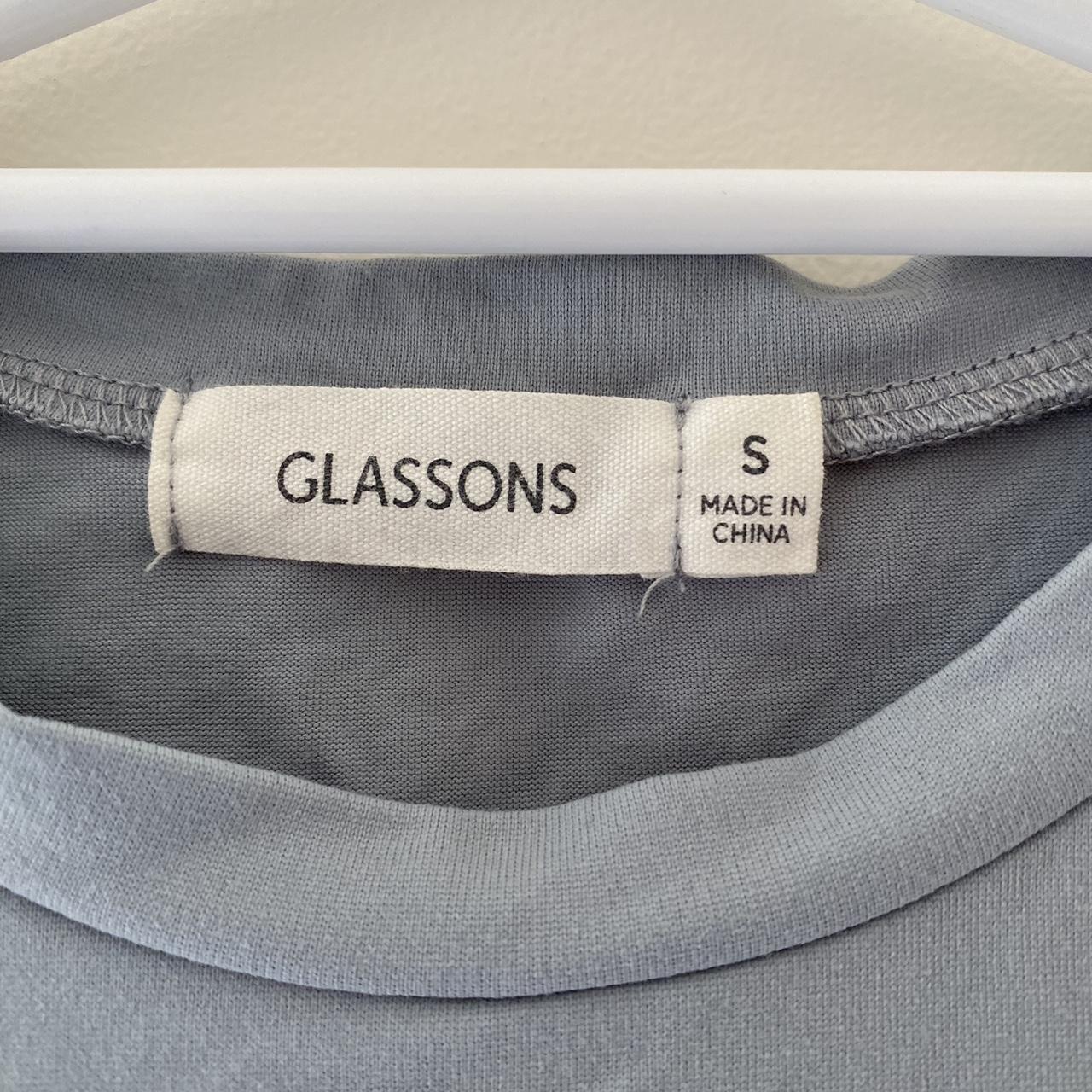 glassons grey super soft tee size s good condition - Depop