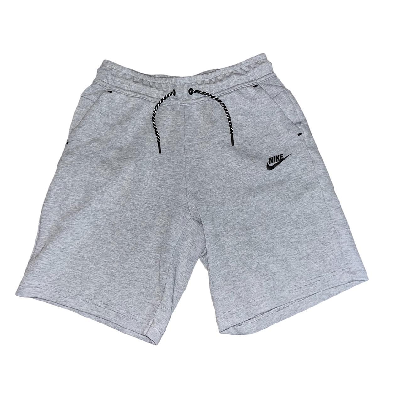 “NIKE TECH” FLEECE SHORTS - (SZ Kids XL) *Fits Like... - Depop