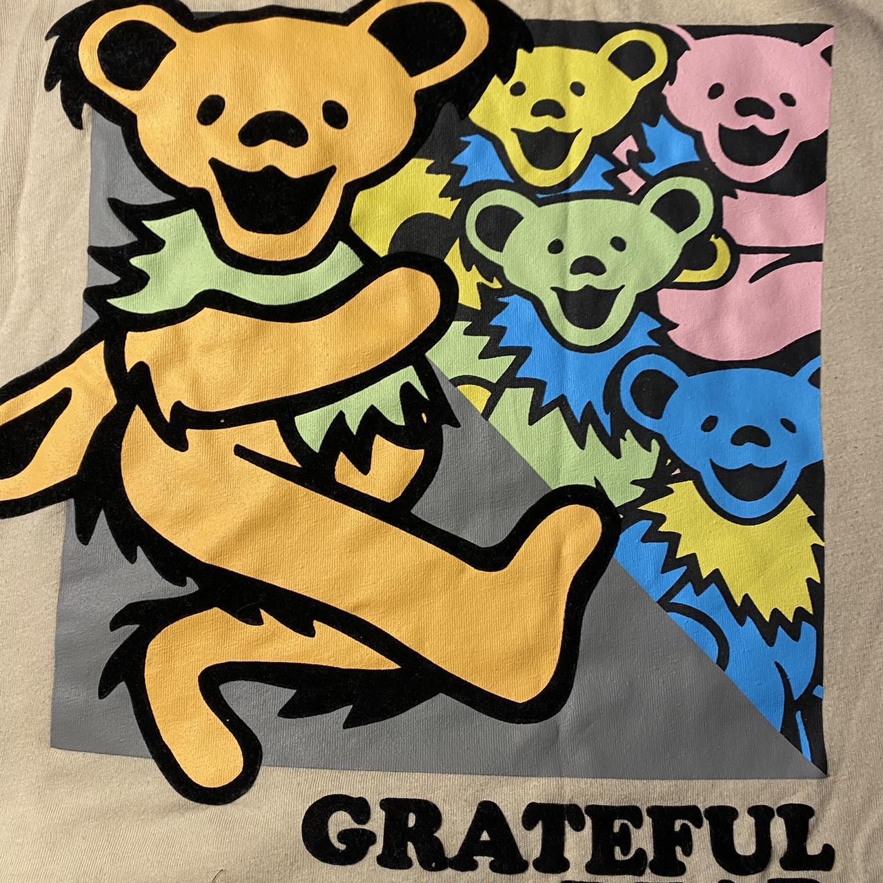 Real Vintage 1995 Grateful Dead Dancing Bears Spiral - Depop