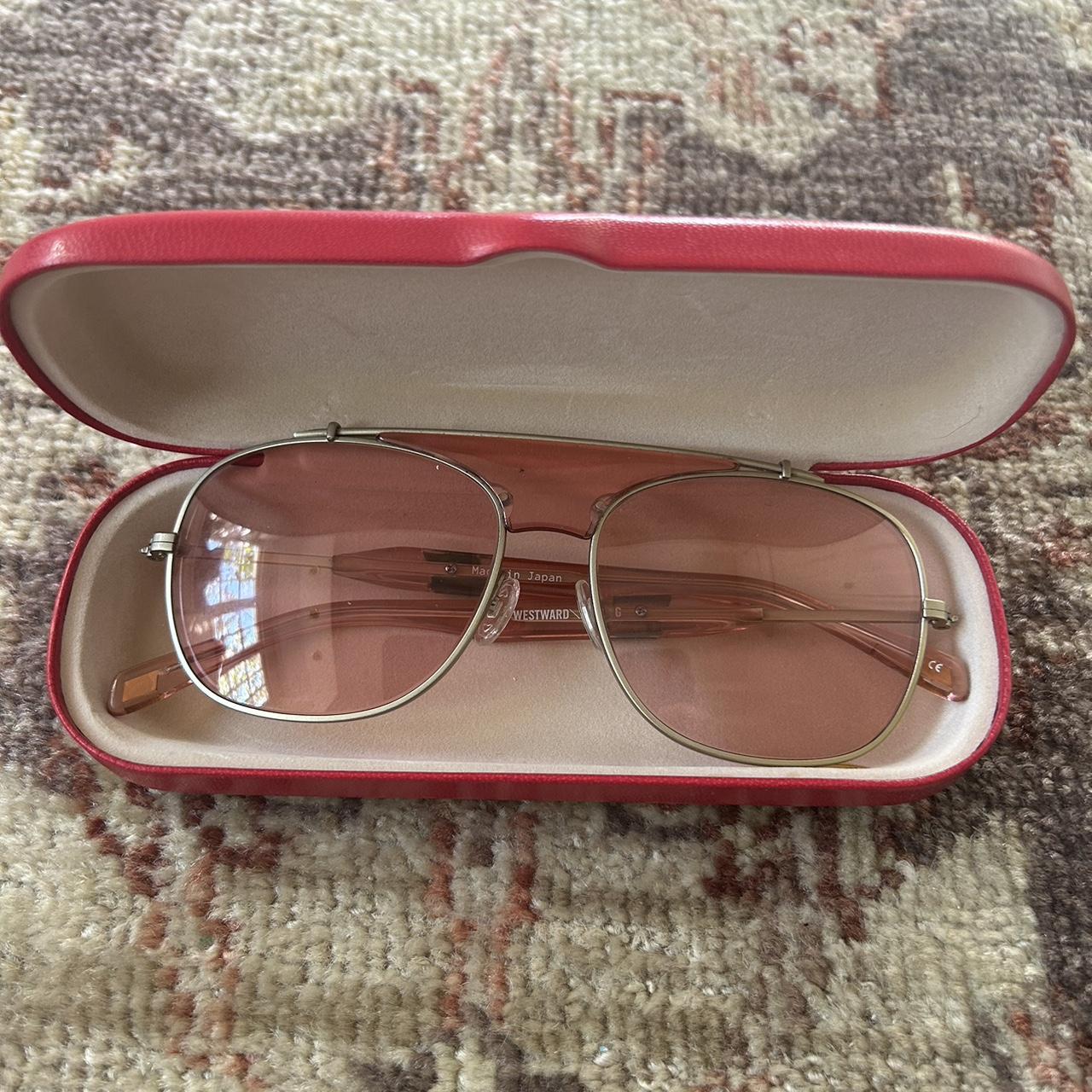 Gucci Red Velvet Sunglass Glasses Case Thank You - Depop