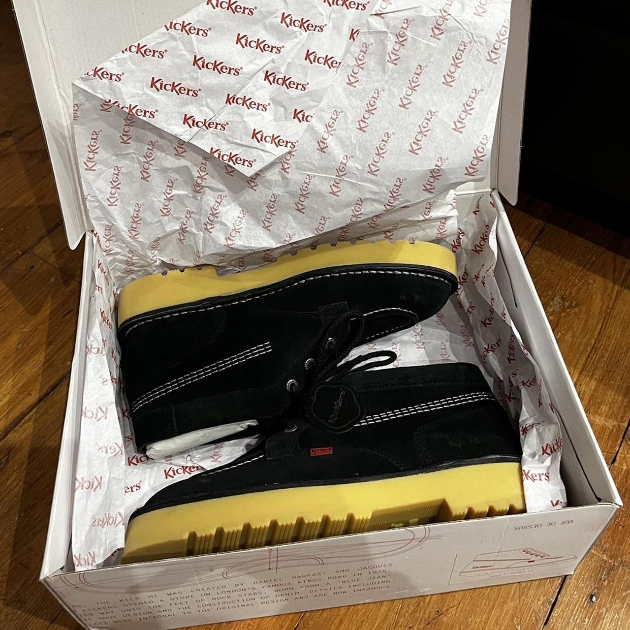 boots vermillon kickers
