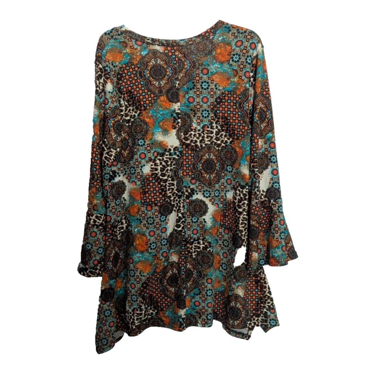 Women's Top - Multi - L – WIN WIN Multi Pattern L… - image 6
