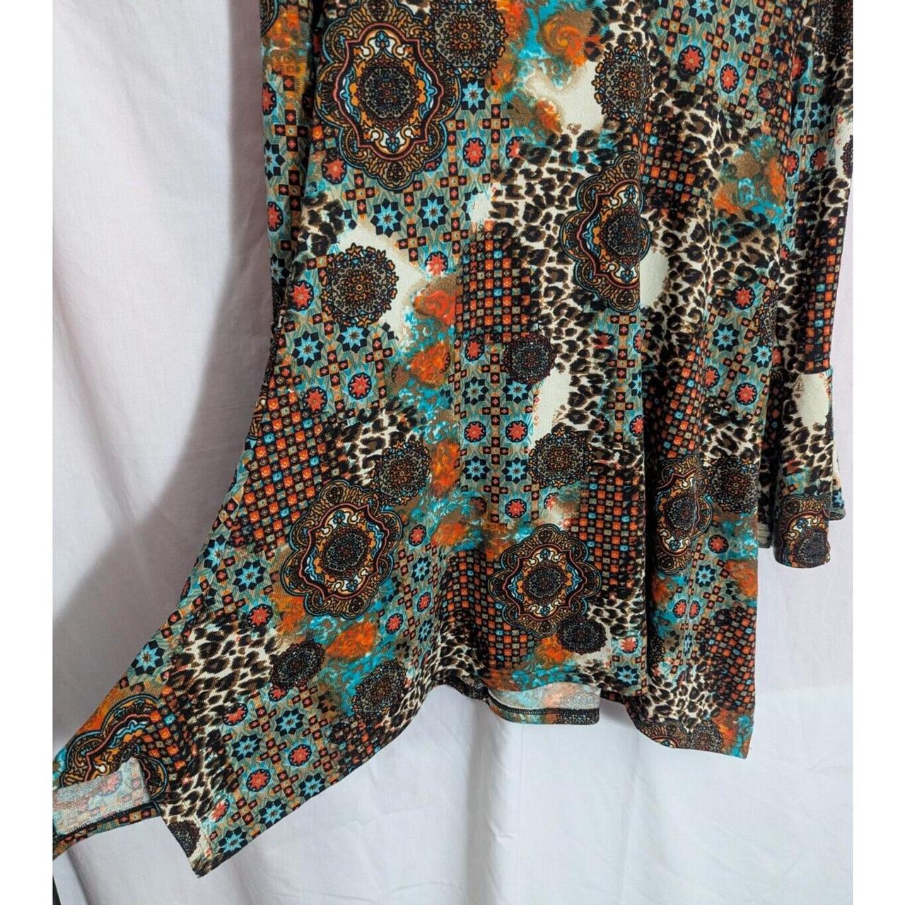 Women's Top - Multi - L – WIN WIN Multi Pattern L… - image 4