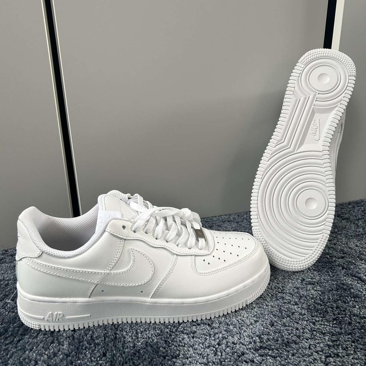 Airforce 1 White Nike Brand New Size 8.5 Uk Never Worn - Depop