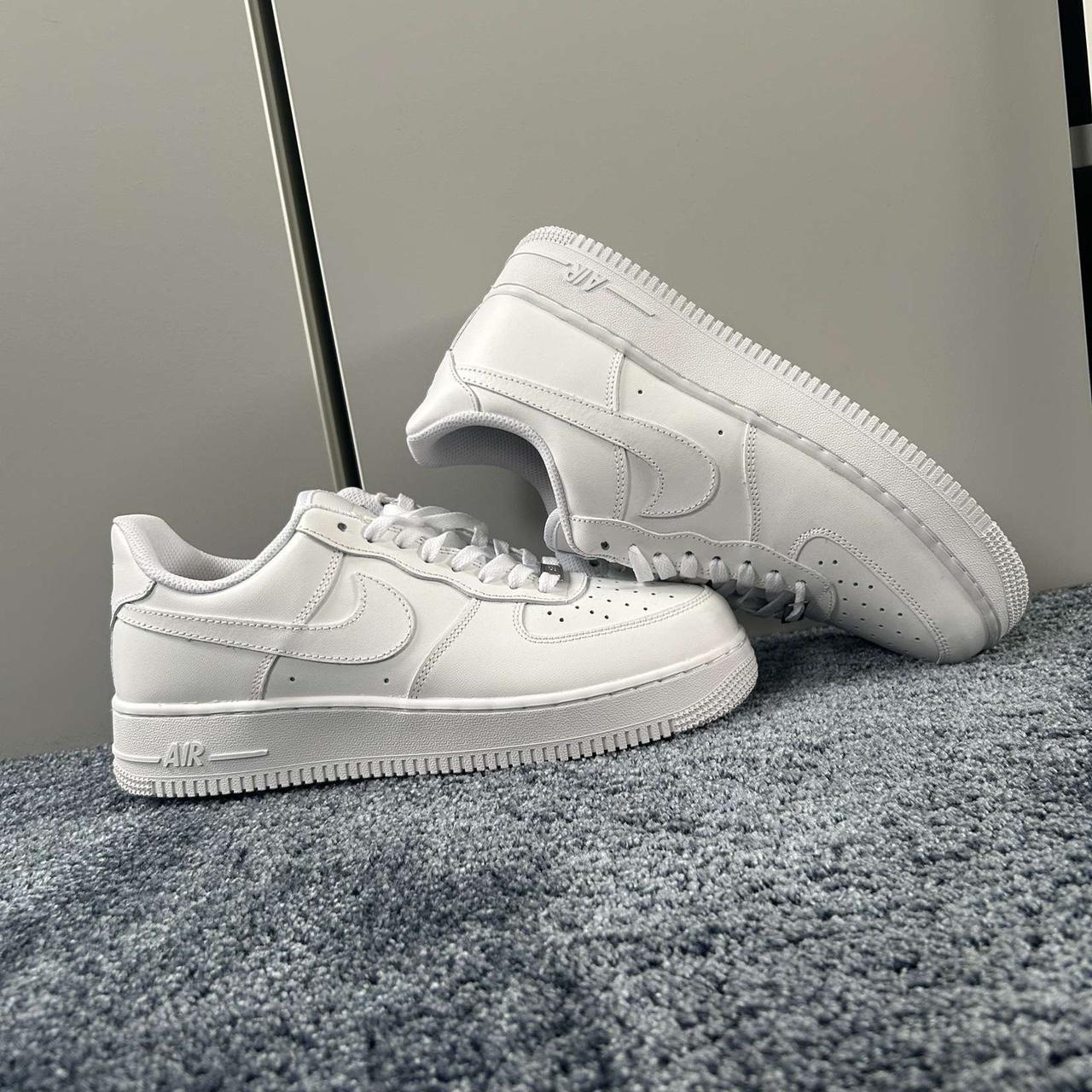 Airforce 1 white Nike Brand new Size 8.5 UK Never worn - Depop