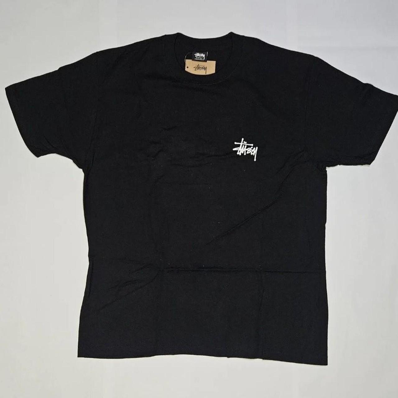 STUSSY Basic Stussy Tee Black Size small and... - Depop