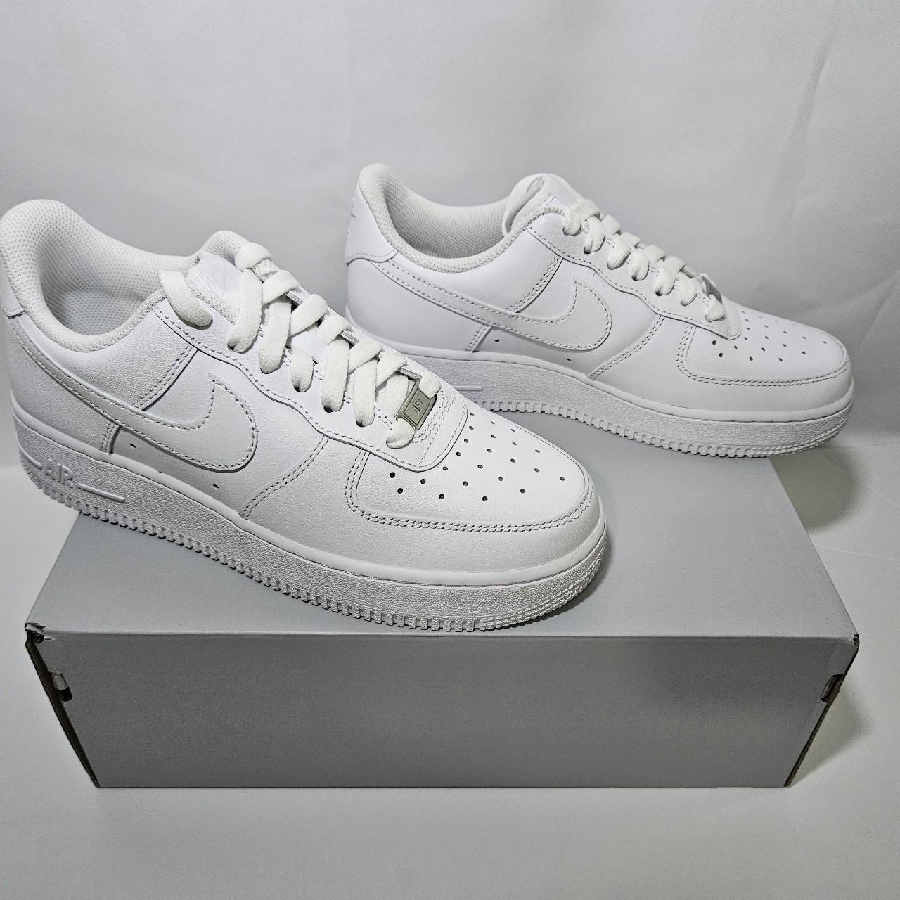 Nike Air Force 1 '07 in White US Men's Size... - Depop