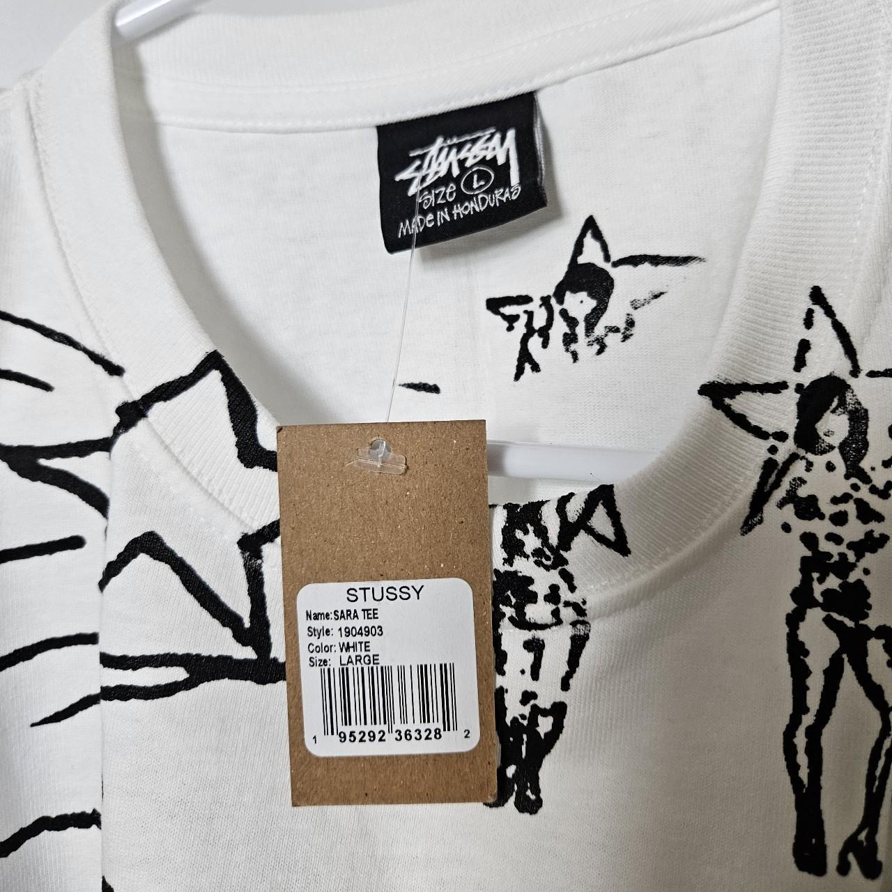 Stussy Sara Tee White Large 1904903 New with | Depop