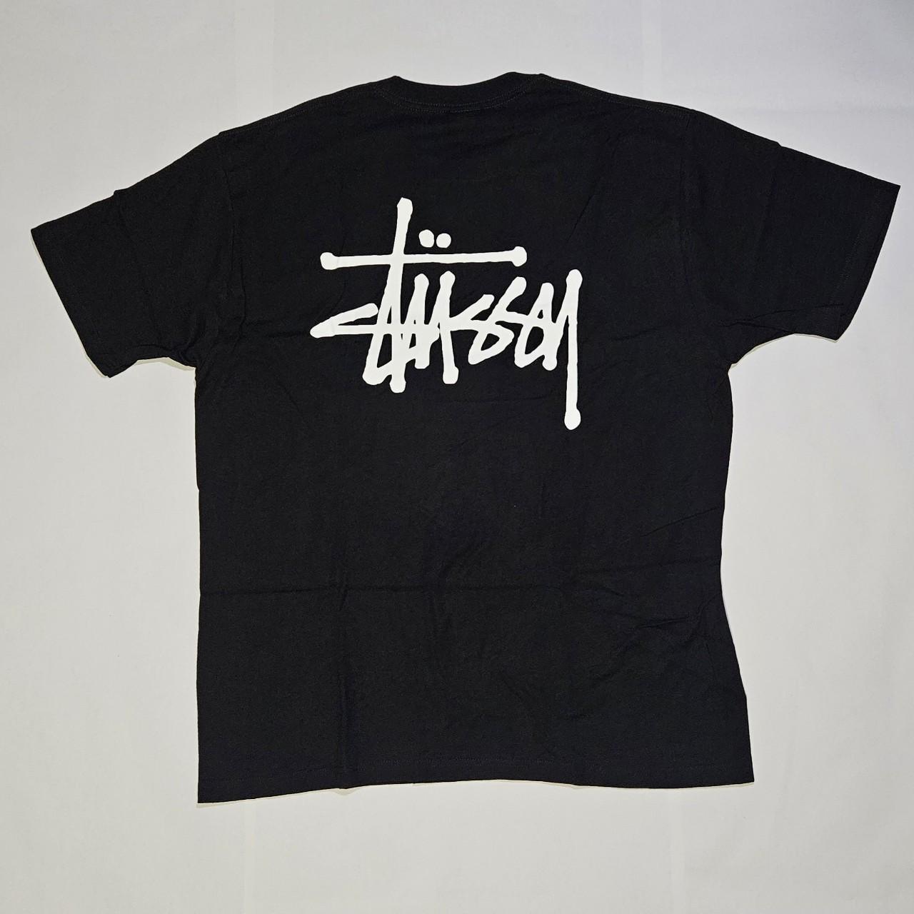 Stussy basic stussy tee Black Large New with tag | Depop