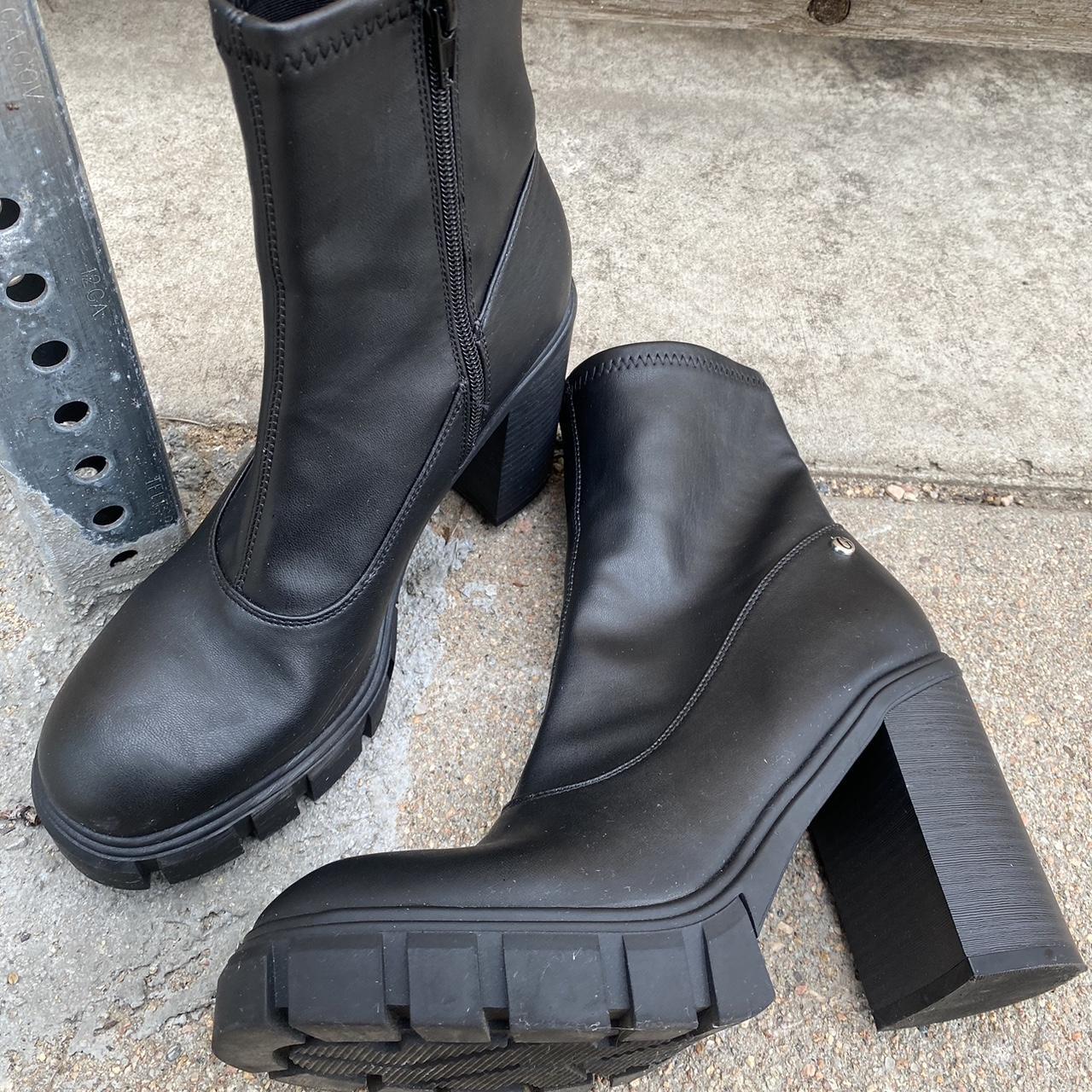 guess combat boots black