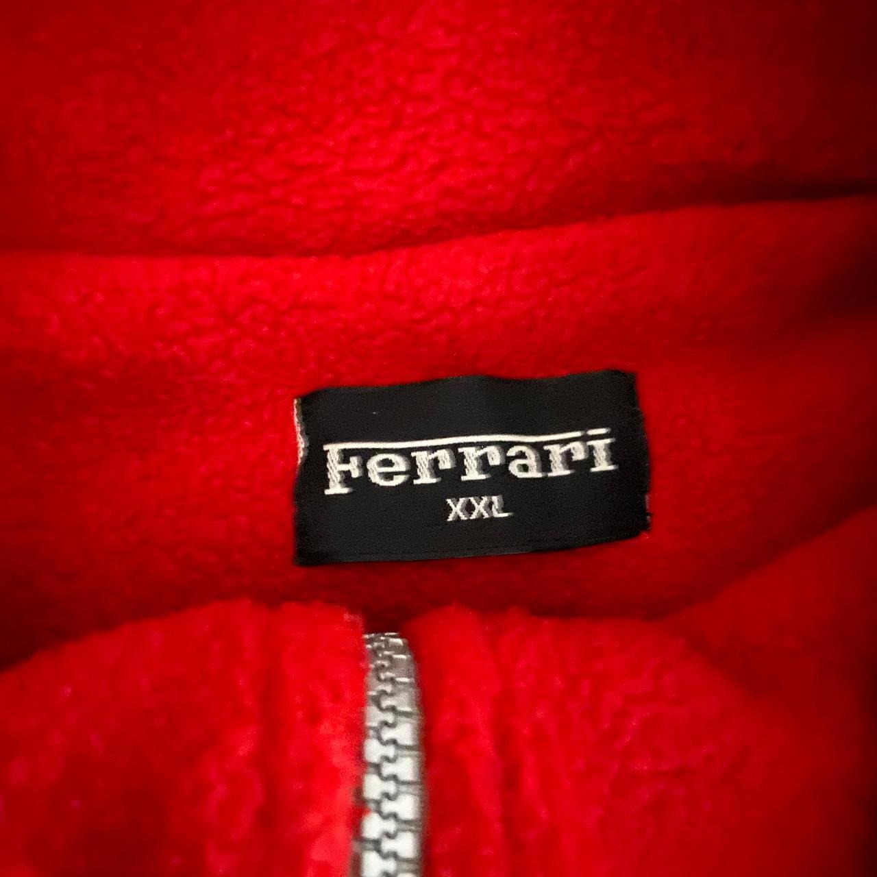 Vintage Ferrari Racing Michael Schumacher Fleece... - Depop