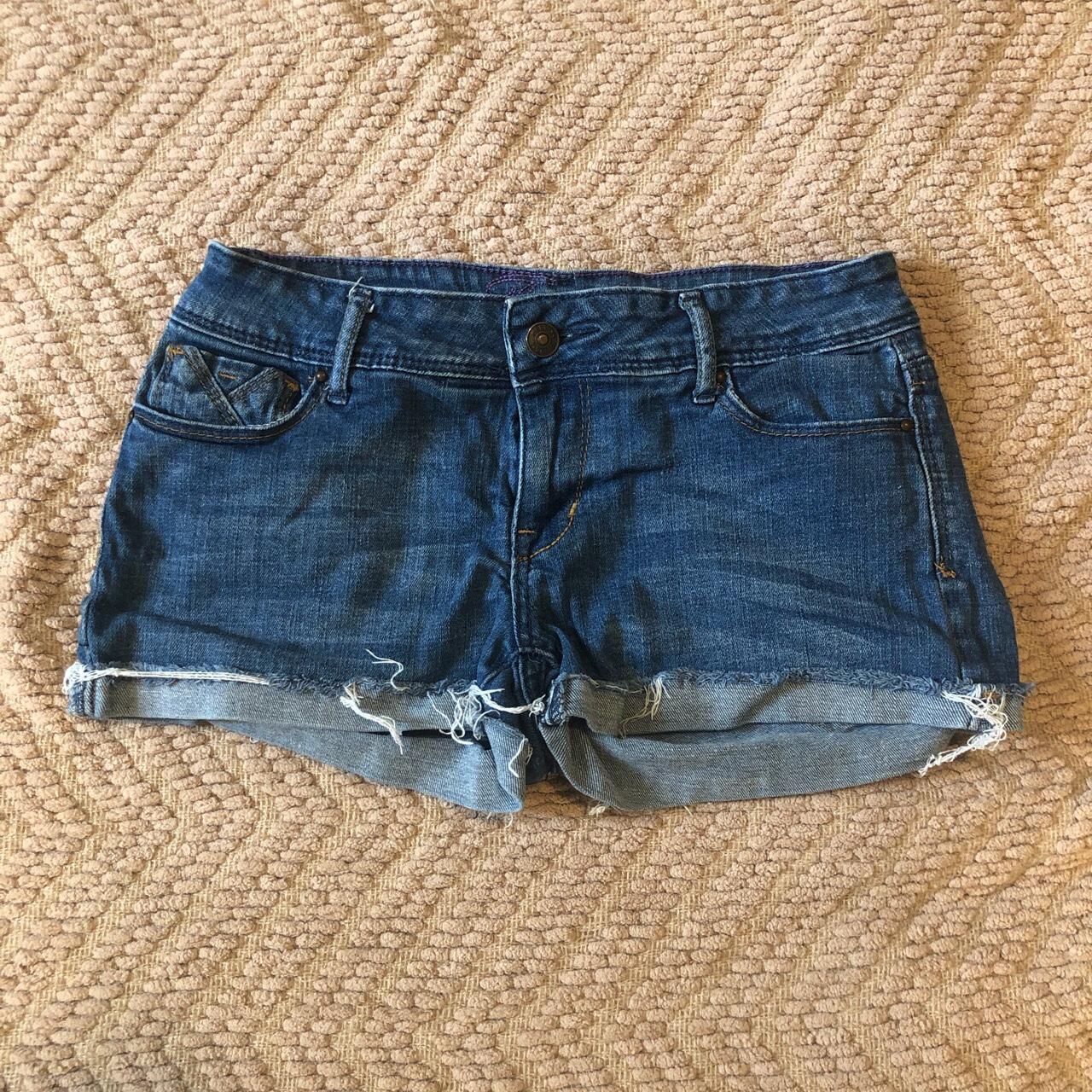 Denim shorts-y2k - Depop