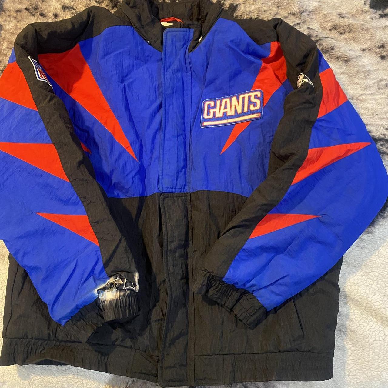 Vintage New York Giants Starter Jacket (1990s) - Depop