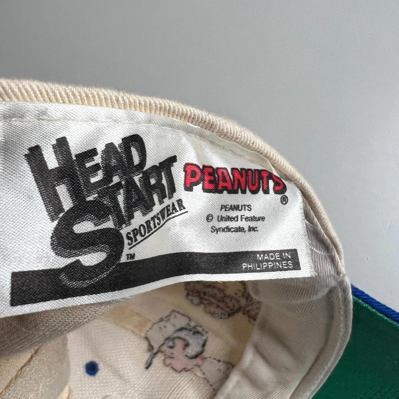 Peanuts Men's Hat - Cream – Vintage Peanuts baseb… - image 2
