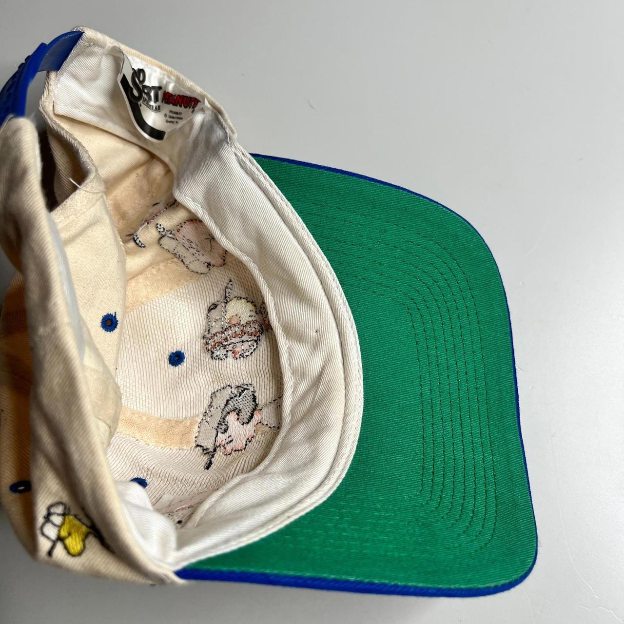 Peanuts Men's Hat - Cream – Vintage Peanuts baseb… - image 3