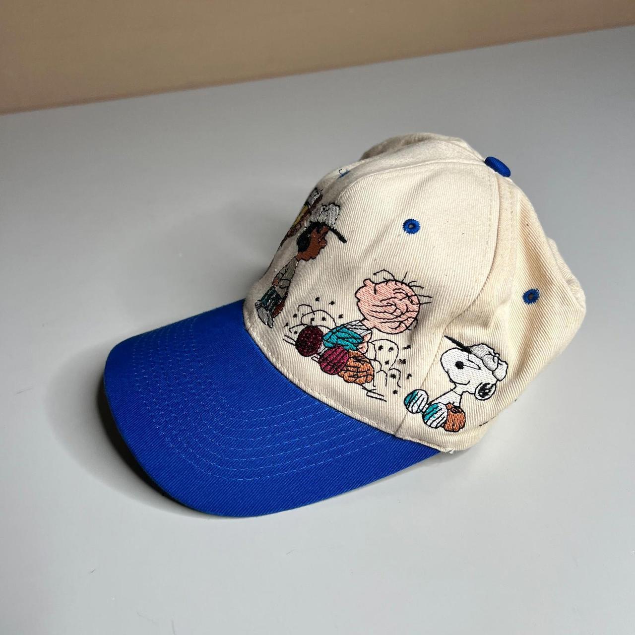 Peanuts Men's Hat - Cream – Vintage Peanuts baseb… - image 6