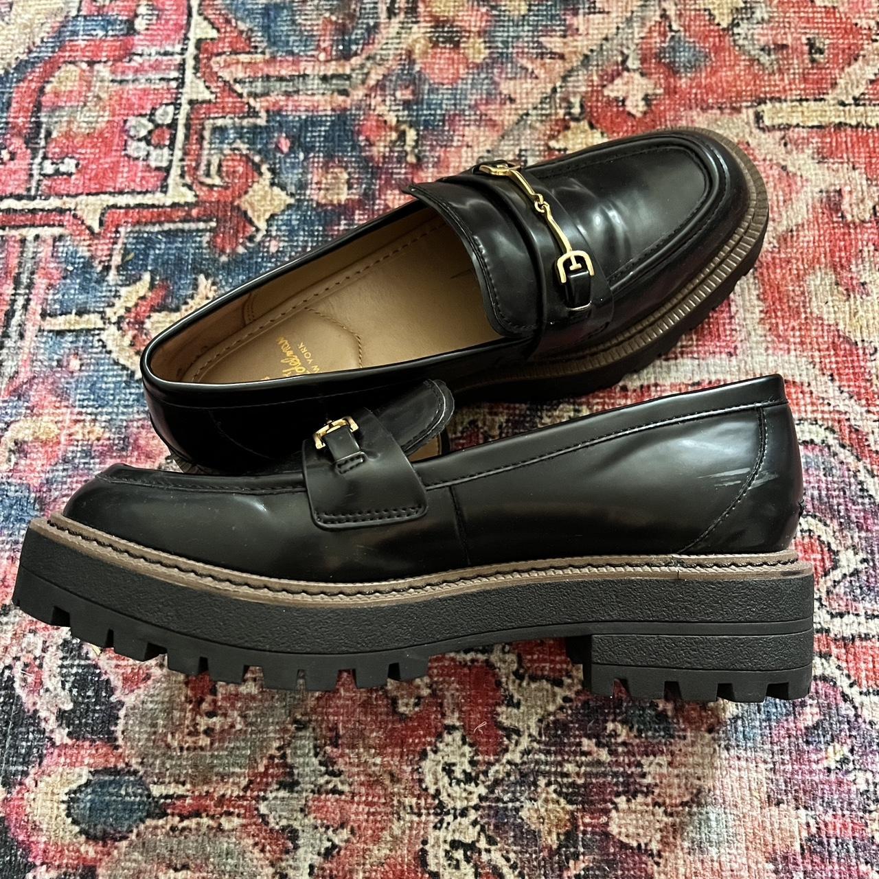 sam edelman gold loafers