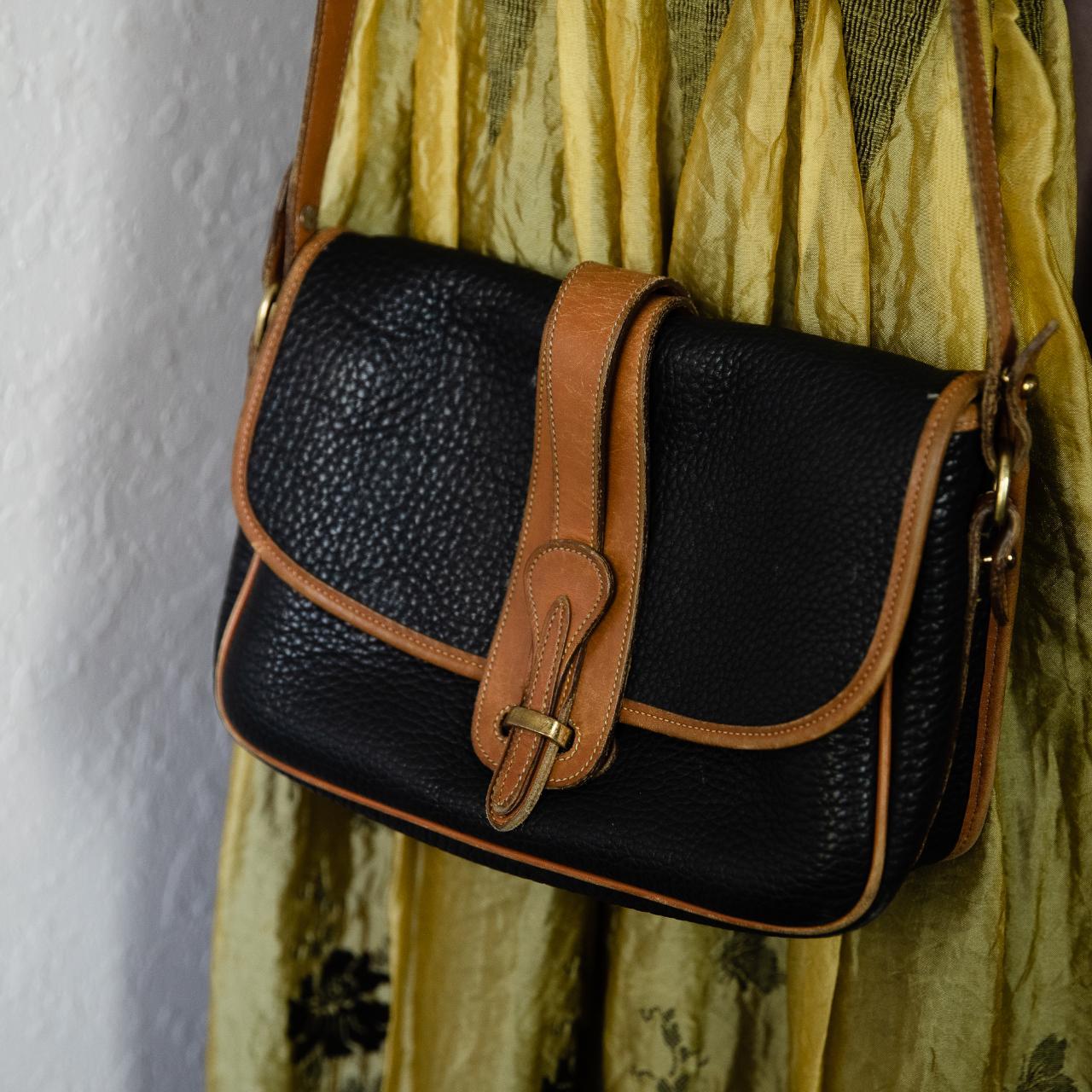 vintage dooney and bourke leather purse a little... Depop