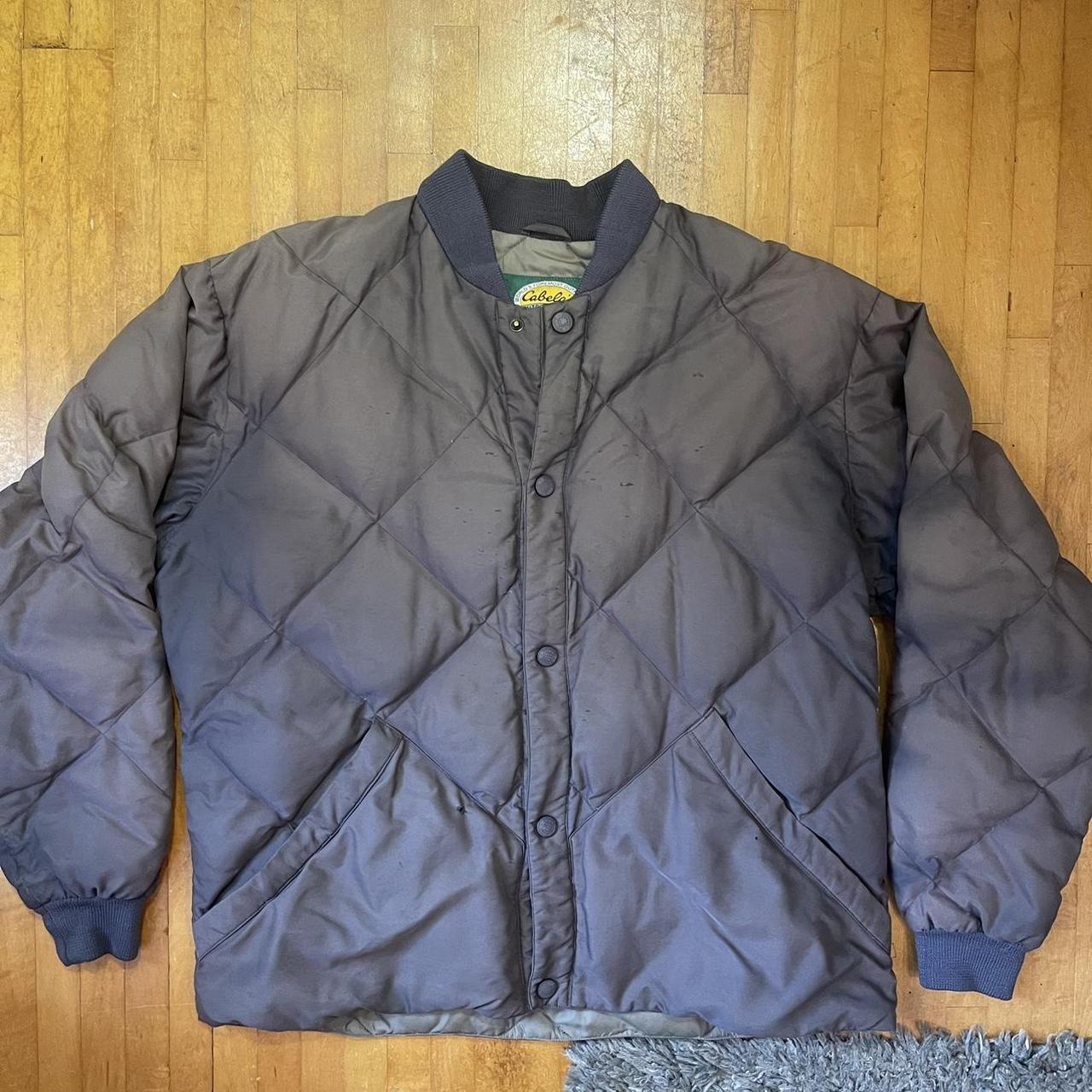 Cabelas goose down knit insulated puffer. Depop