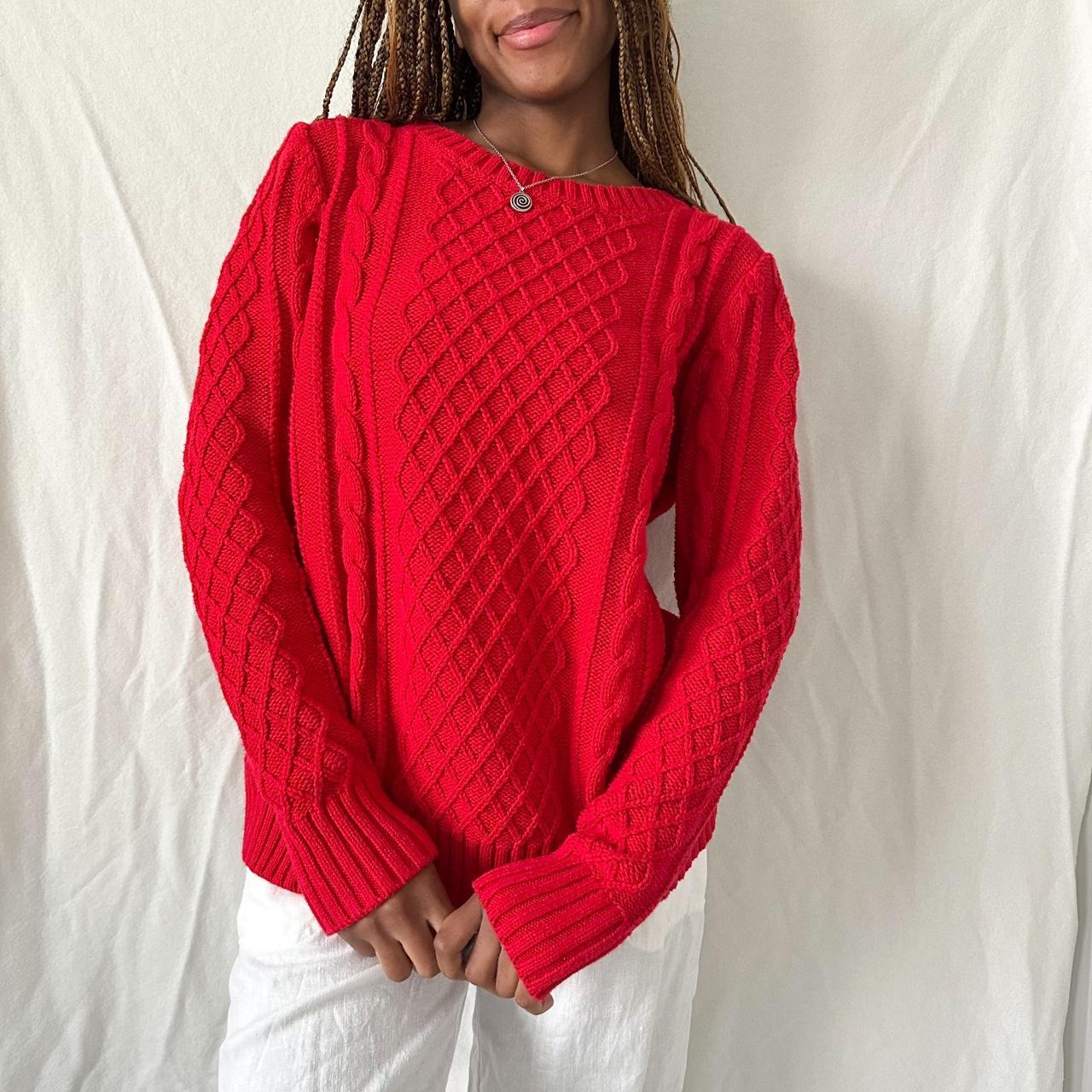 Old navy womens red sweater best sale