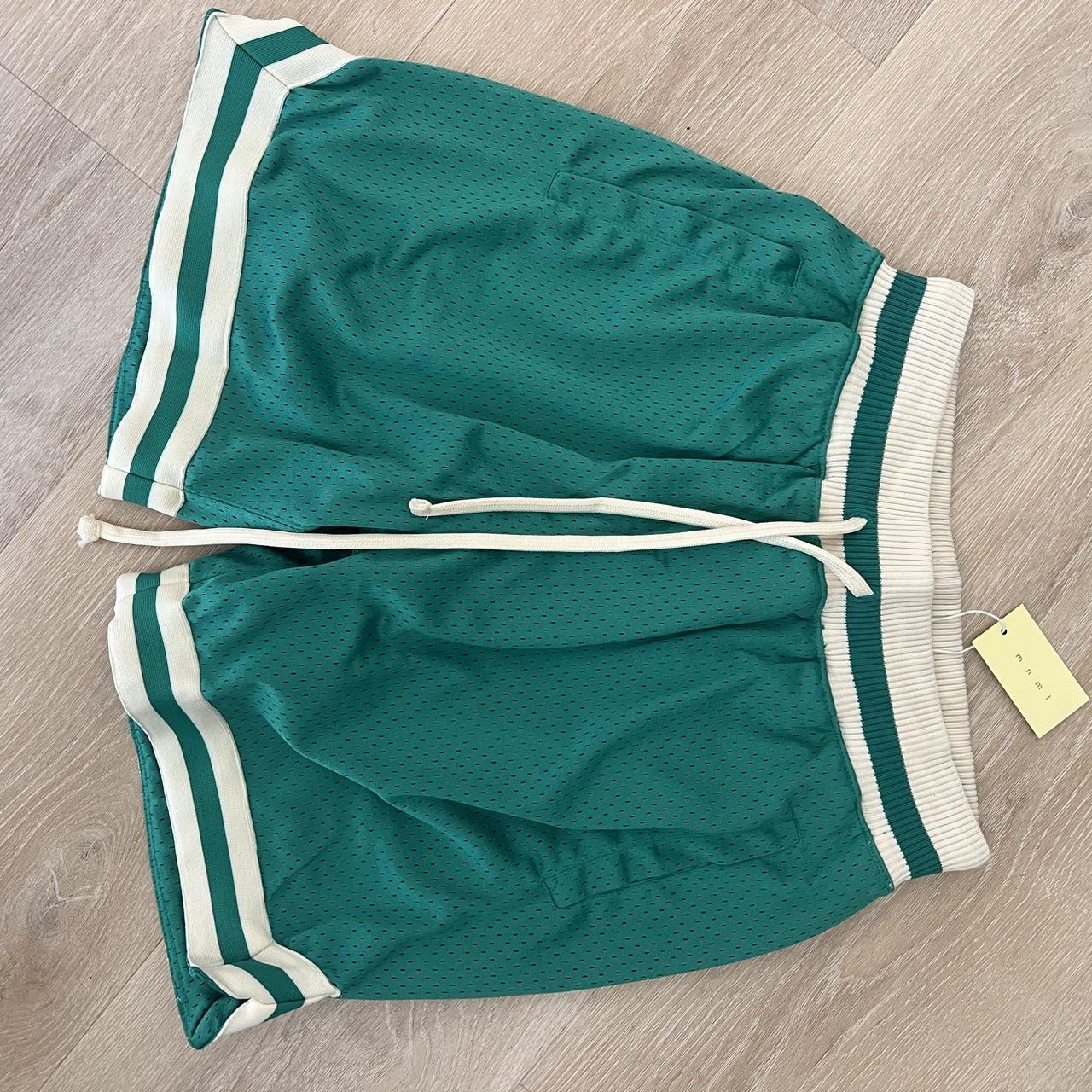 MNML Men's Shorts - Green - S – MNML Basic Basket… - image 1