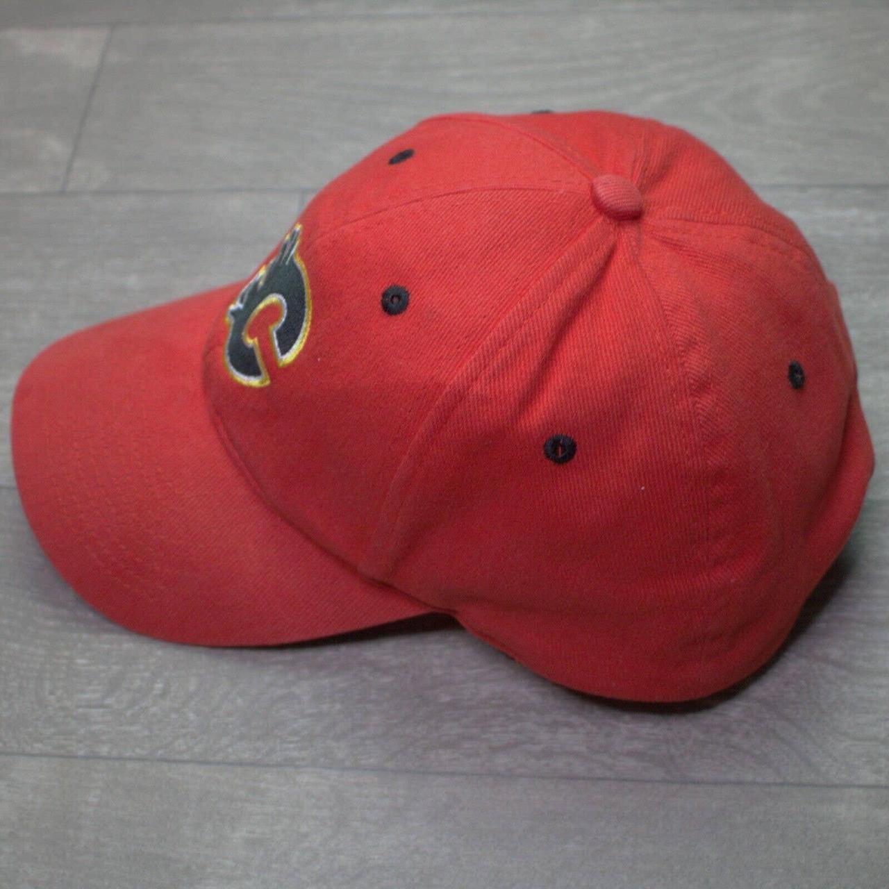 Calgary Flames Hat: Red Strapback Dad Hat