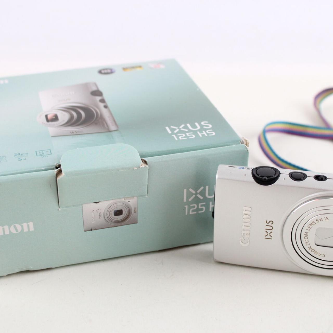 Canon Ixus 125 HS DIGITAL COMPACT CAMERA w/ Original... Depop