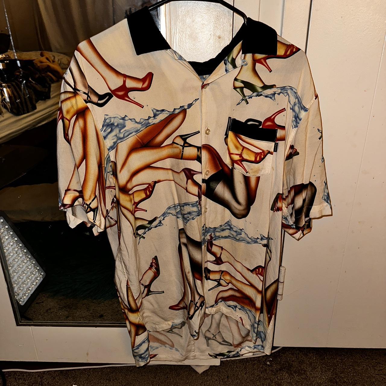 Supreme rayon-shirt - Depop