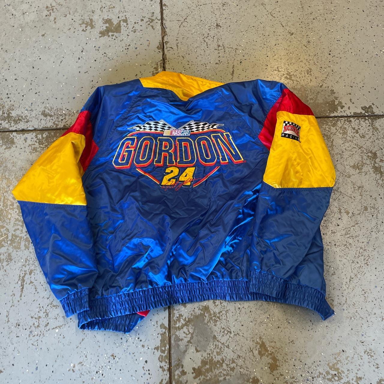 Vintage 90s Nutmeg Jeff Gordon Racing Jacket Great... - Depop