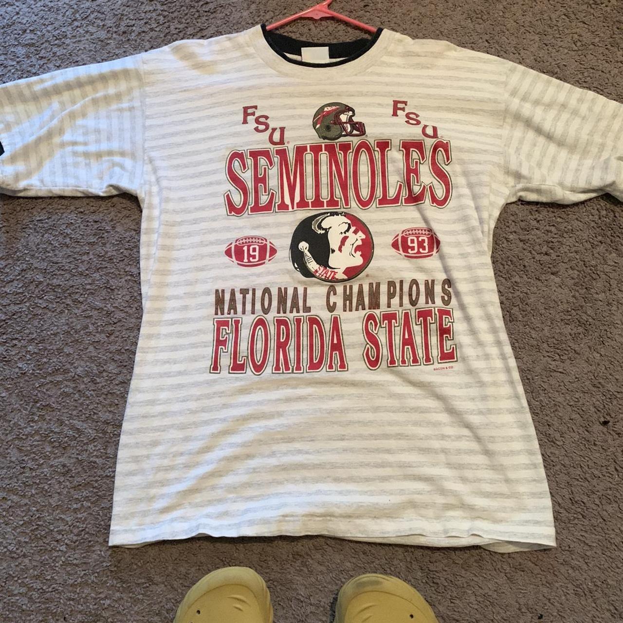 1993 FSU T vintage florida state university - Depop