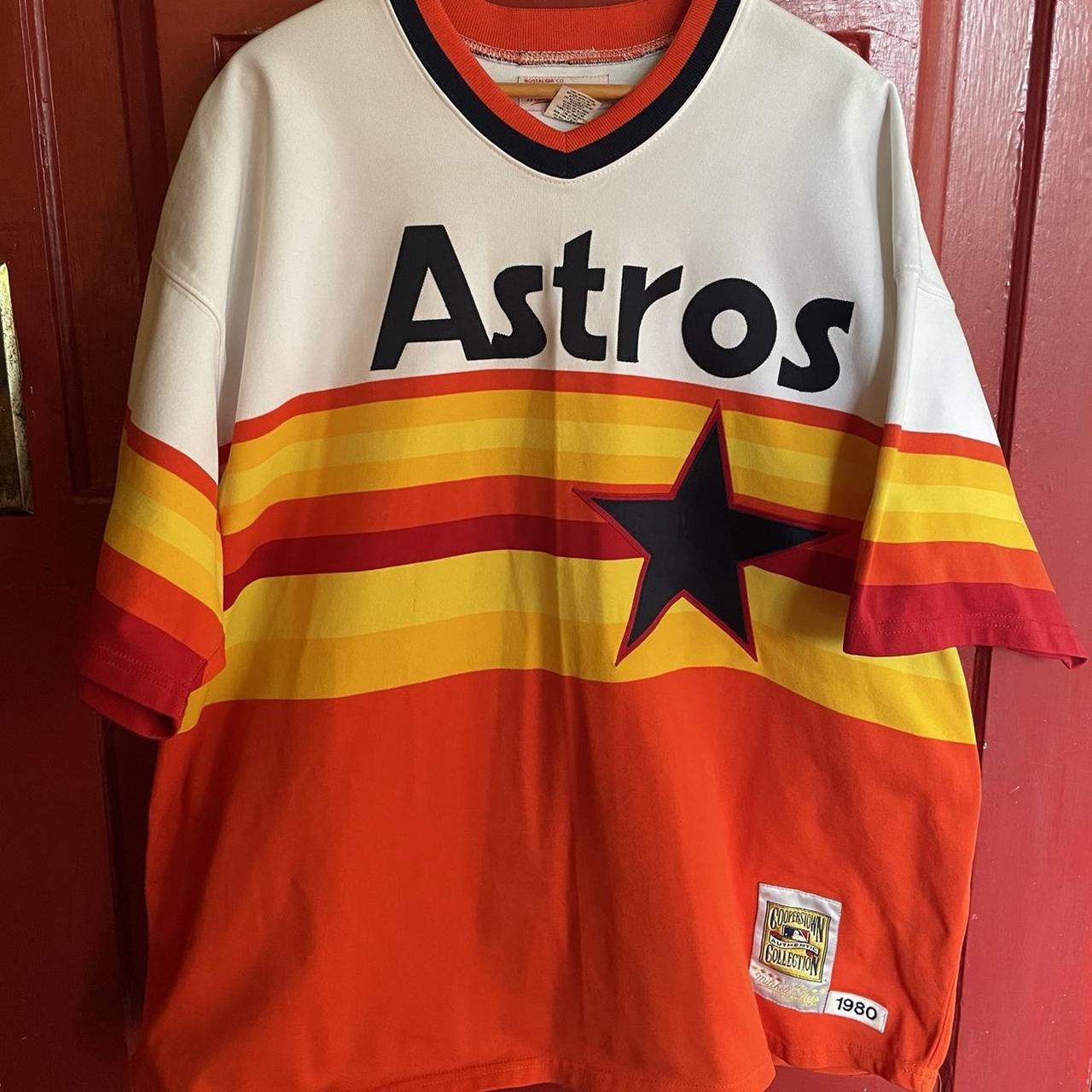 Vintage Nolan Ryan Houston Astros Jersey 27w x 32L - Depop