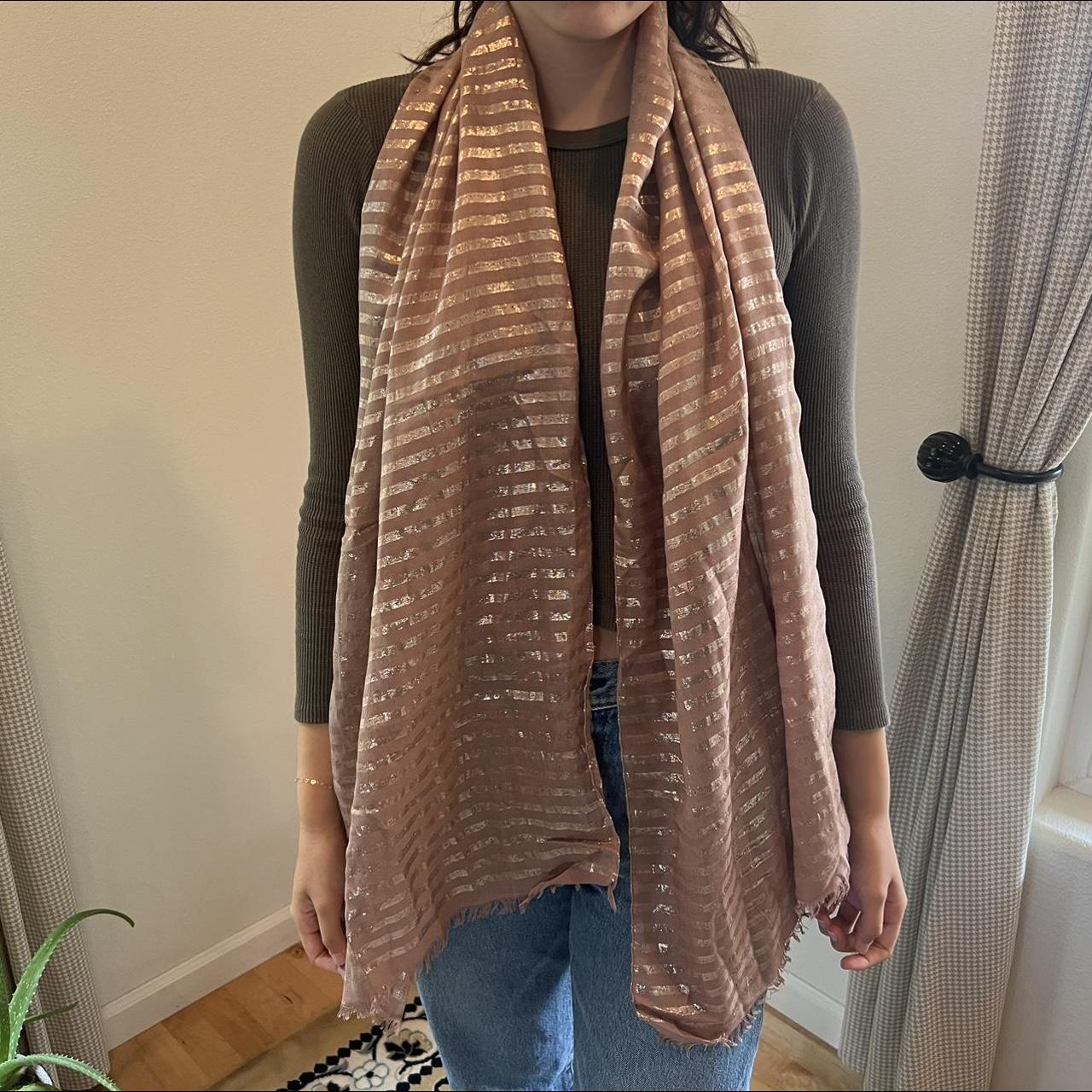 Champagne Colored Scarf