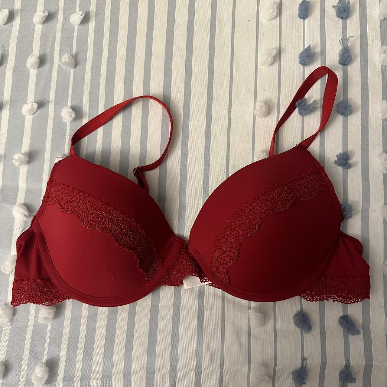 SHEIN bra Size 75 B (34 A) Stretch med Message for... Depop
