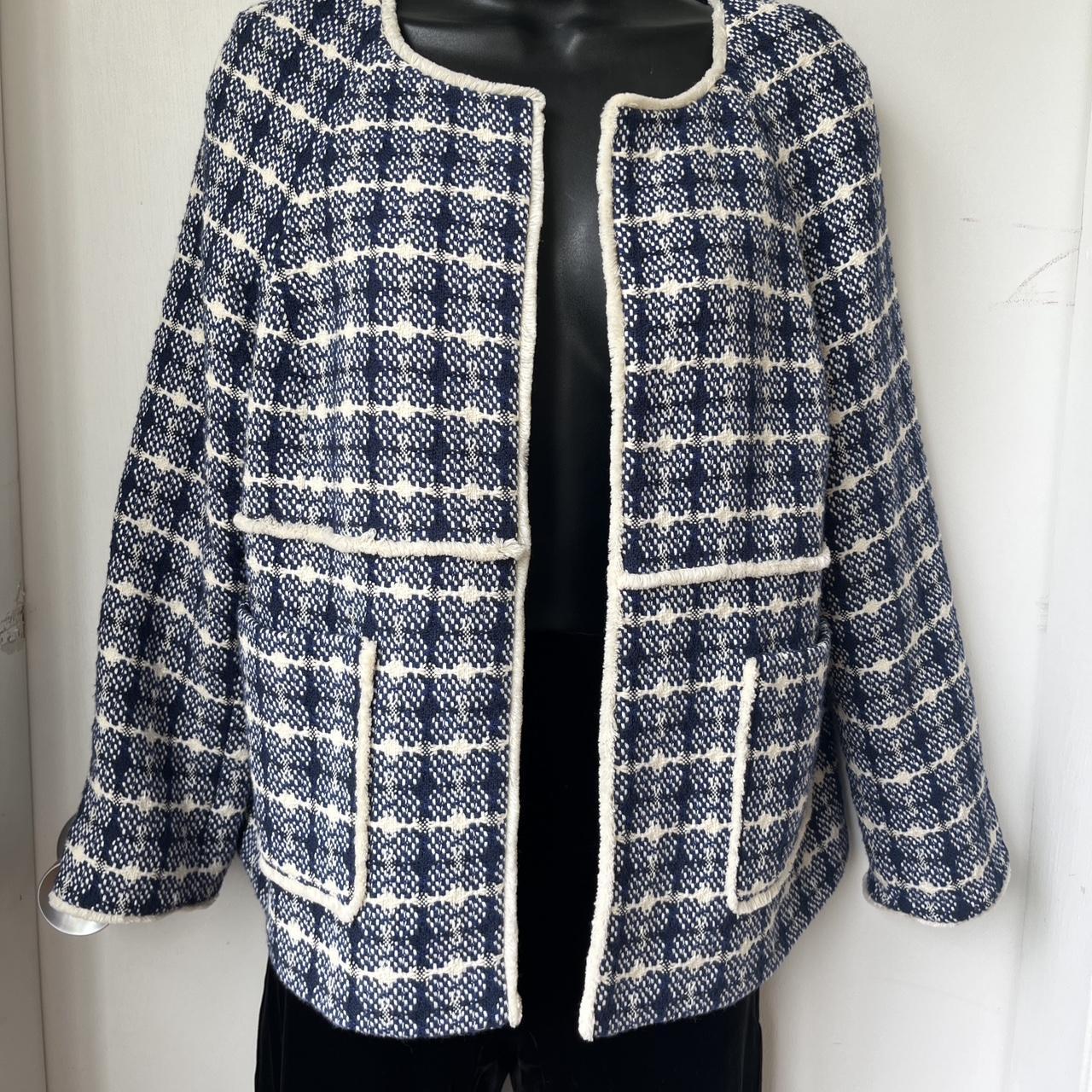 Boden ida textured top jacket