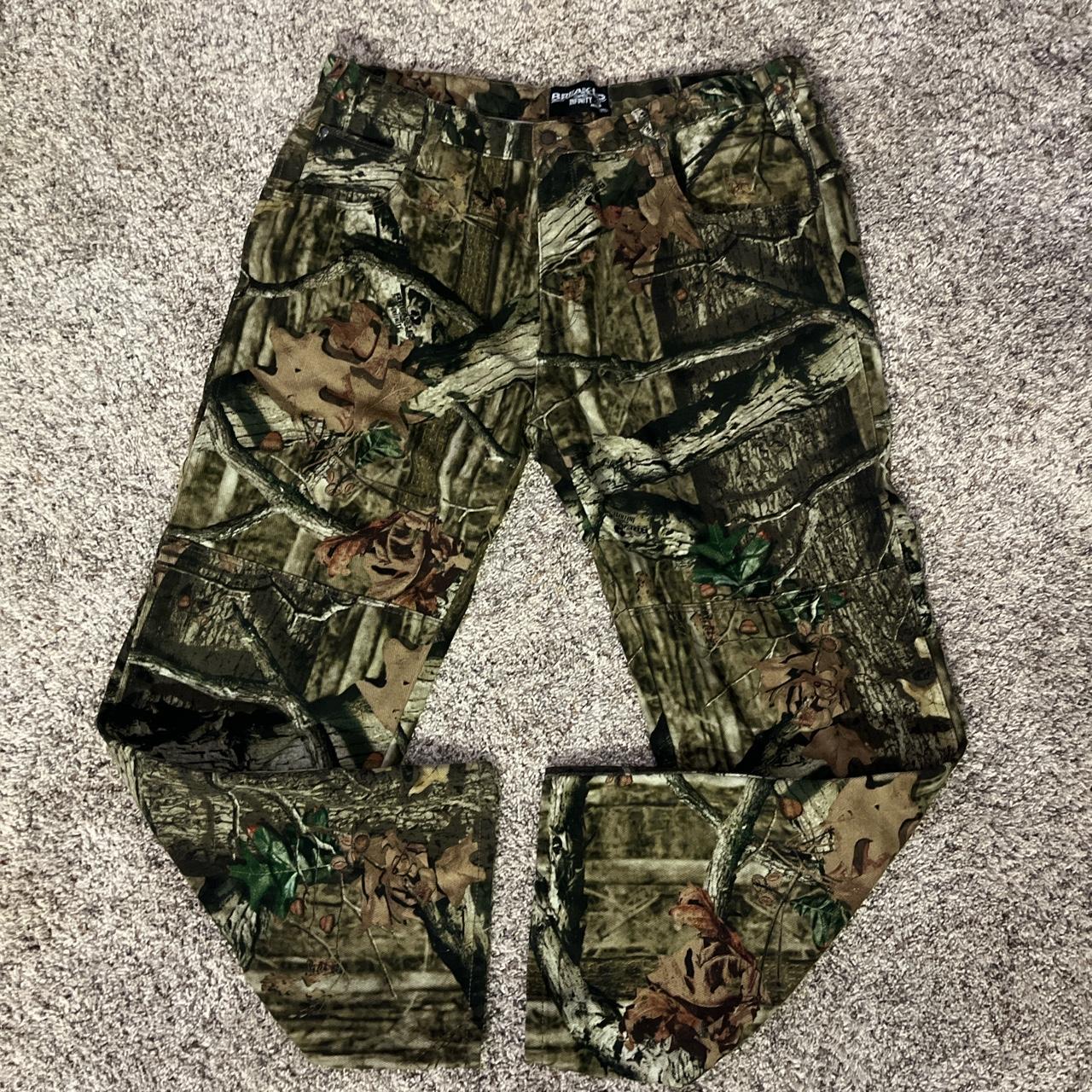 break-up infinity mossy oak camo double-knee... - Depop