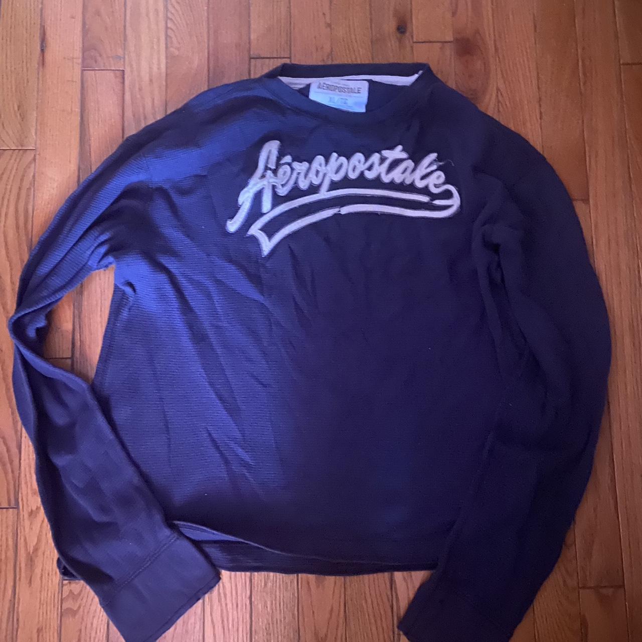 Aeropostale navy blue sweater best sale